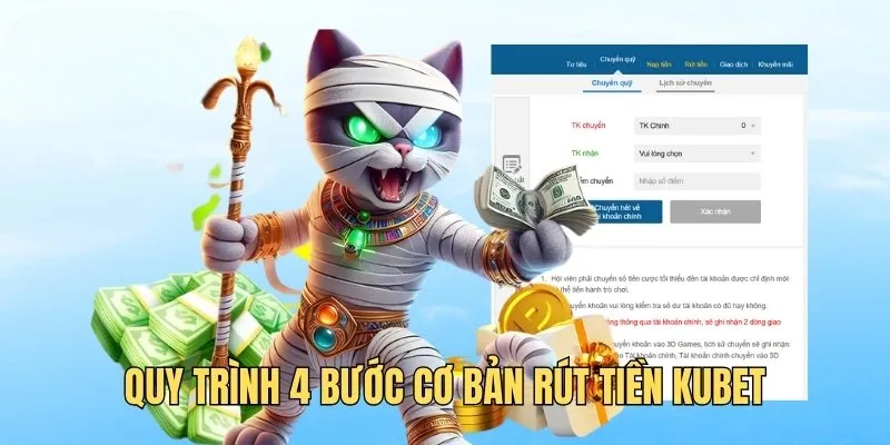 Rút Tiền Kubet – Hướng Dẫn 3 Bước Chuyển Thưởng Siêu Nhanh