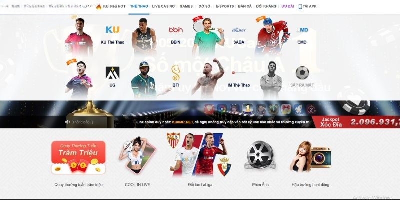 Thể Thao Kubet: Cá Cược Mỗi Ngày, Rinh Ngay Tiền Thưởng